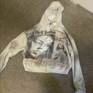 Graphic Hoodie with Artistic Print